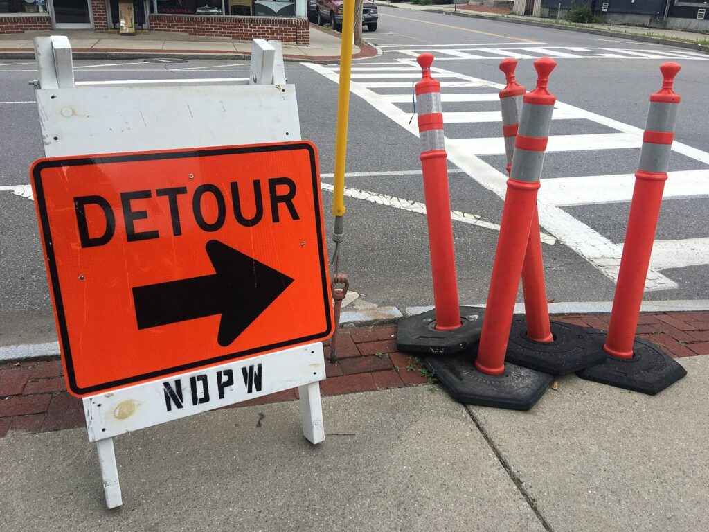 New Garden Road, East Wendover Lanes Close Tuesday in Greensboro