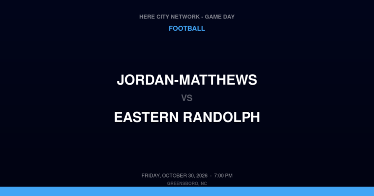 Jordan-Matthews at Eastern Randolph