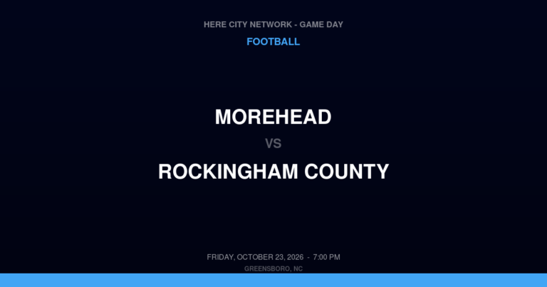 Morehead 27, Rockingham County 21