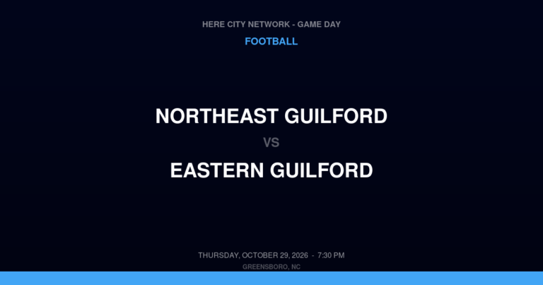 Northeast Guilford at Eastern Guilford
