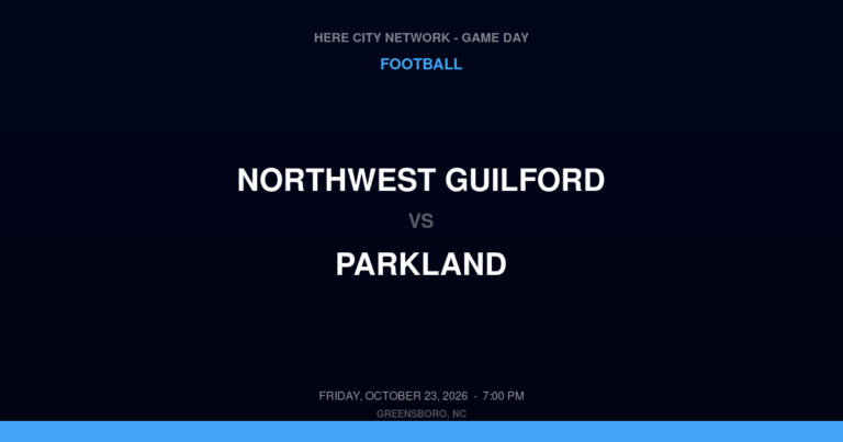 Northwest Guilford 36, Parkland 14