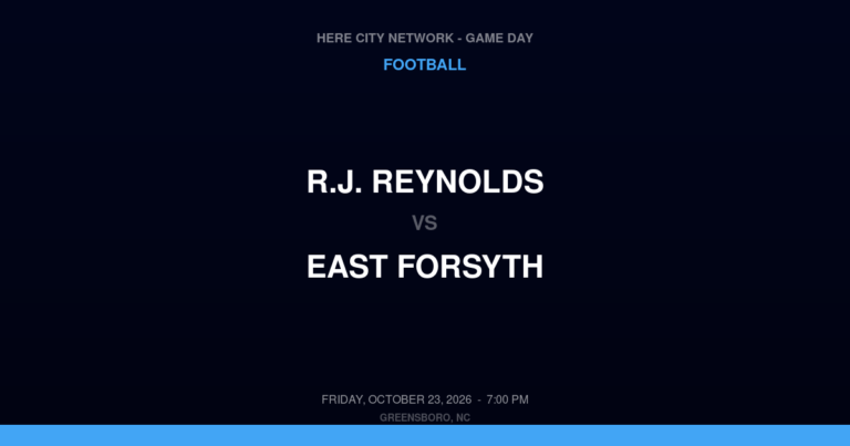 R.J. Reynolds 12, East Forsyth 47